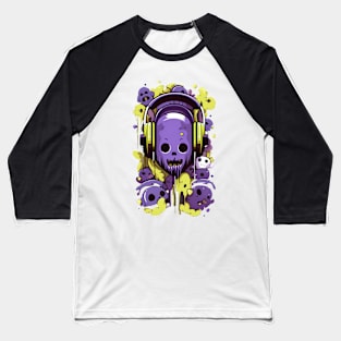 horror and cute eyes fantastic and gotic graphic design ironpalette Baseball T-Shirt